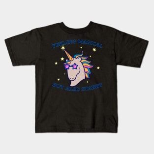 Feeling Magical But Also Stabby Kids T-Shirt